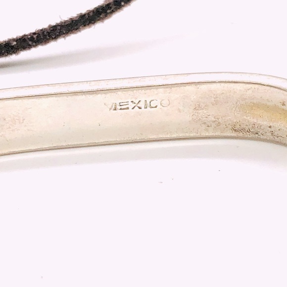 Vintage Southwestern Feather Lariat & Abalone Inlay Bracelet - Picture 11 of 12